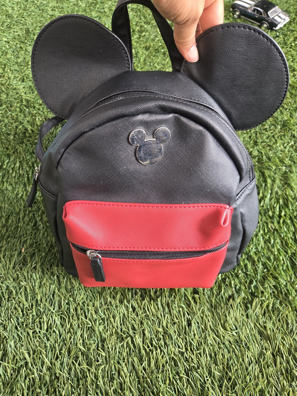 Disney Black and Red Mini Ear Backpack